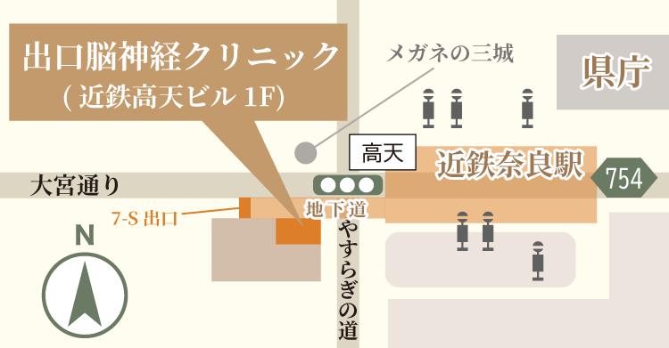 周辺のイラストマップ